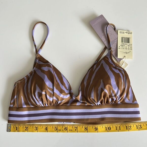 GOTTEX LUMA WILD NOSTALGIA TRIANGLE BIKINI TOP SIZE 8 - Picture 5 of 7